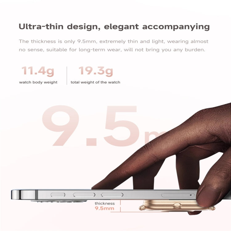 KM66 1.75 inch Color Screen Smart Watch Silicone Strap, Support Bluetooth Call(Gold) by buy2fix