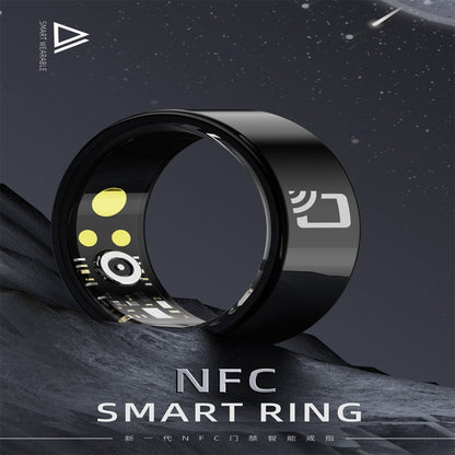 R20 SIZE 7 Smart Ring, Support Heart Rate / Blood Oxygen / Sleep Monitoring / Multiple Sports Modes(Black) by buy2fix