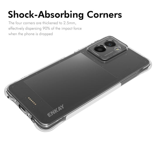 For HMD Fusion ENKAY Hat-Prince Transparent TPU Shockproof Phone Case - More Brand by ENKAY | Online Shopping UK | buy2fix