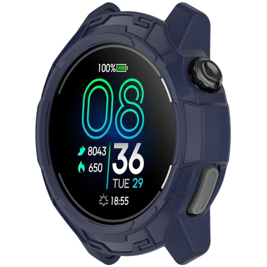 For  COROS Pace Pro Armor Hollow TPU Half Coverage Watch Protective Case(Midnight Blue) - Watch Case by buy2fix | Online Shopping UK | buy2fix