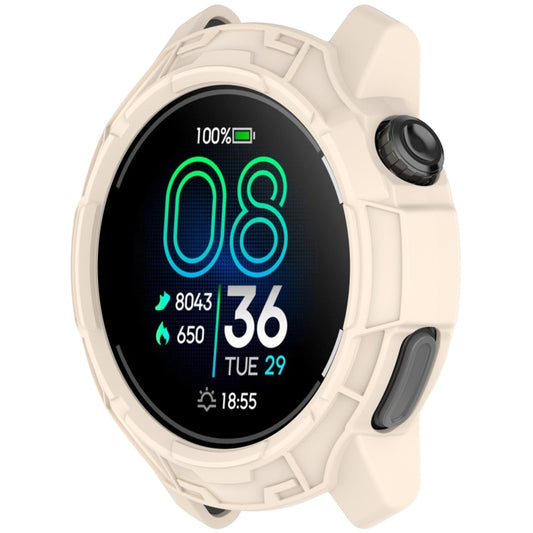 For  COROS Pace Pro Armor Hollow TPU Half Coverage Watch Protective Case(Starlight) - Watch Case by buy2fix | Online Shopping UK | buy2fix