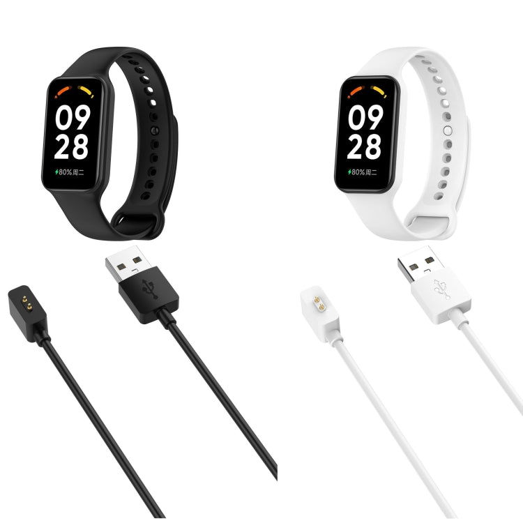 For Xiaomi Smart Band 9 Pro / 9 Active USB Interface Smart Watch Charging Cable, Length: 1m(Black) - Charger by buy2fix | Online Shopping UK | buy2fix