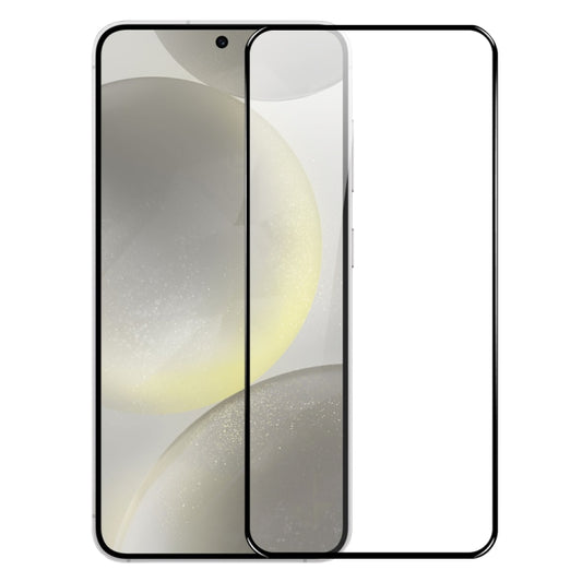 For Samsung Galaxy S24 5G NORTHJO A++ Screen Full Glue Silk Printing Tempered Glass Film, Support Fingerprint Unlock - Galaxy S24 5G Tempered Glass by NORTHJO | Online Shopping UK | buy2fix