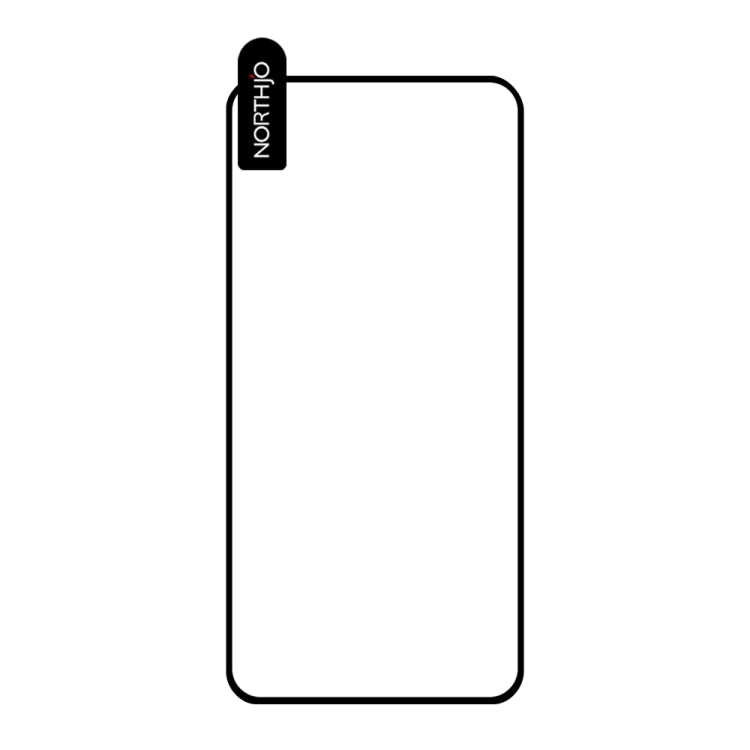 For Samsung Galaxy S22 5G NORTHJO A++ Screen Full Glue Silk Printing Tempered Glass Film, Support Fingerprint Unlock - Galaxy S22 5G Tempered Glass by NORTHJO | Online Shopping UK | buy2fix