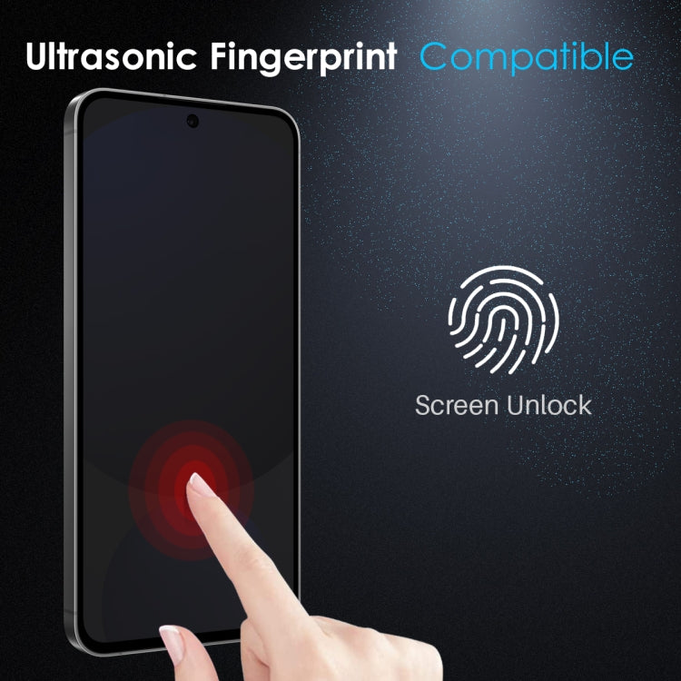 For Samsung Galaxy S25+ 5G NORTHJO A++ Privacy Screen Protector High Aluminium-Silicon Glass Film, Support Fingerprint Unlock - Galaxy S25+ 5G Tempered Glass by NORTHJO | Online Shopping UK | buy2fix