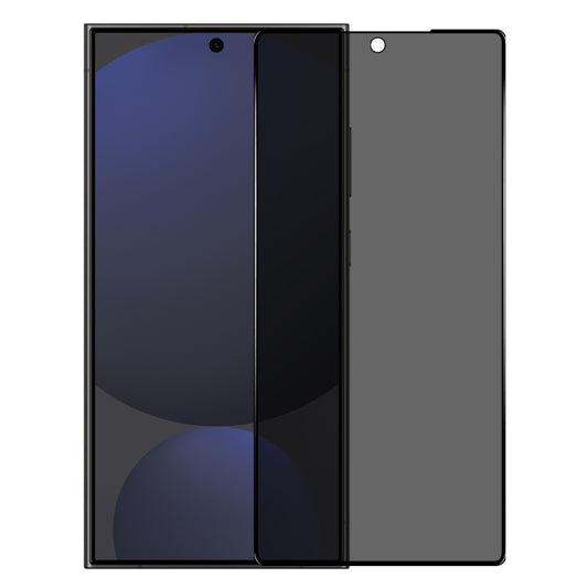 For Samsung Galaxy S25 Ultra 5G NORTHJO A++ Privacy Screen Protector High Aluminium-Silicon Glass Film, Support Fingerprint Unlock - Galaxy S25 Ultra 5G Tempered Glass by NORTHJO | Online Shopping UK | buy2fix
