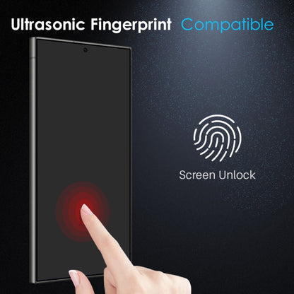 For Samsung Galaxy S25 Ultra 5G NORTHJO A++ Privacy Screen Protector High Aluminium-Silicon Glass Film, Support Fingerprint Unlock - Galaxy S25 Ultra 5G Tempered Glass by NORTHJO | Online Shopping UK | buy2fix