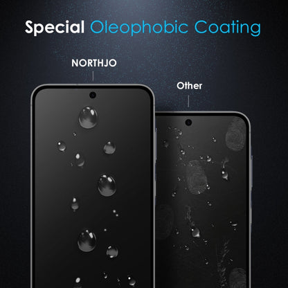 For Samsung Galaxy S24 FE 5G NORTHJO A++ Privacy Screen Protector High Aluminium-Silicon Glass Film - Galaxy S24 FE 5G Tempered Glass by NORTHJO | Online Shopping UK | buy2fix