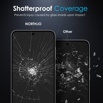 For Samsung Galaxy S24 FE 5G NORTHJO A++ Privacy Screen Protector High Aluminium-Silicon Glass Film - Galaxy S24 FE 5G Tempered Glass by NORTHJO | Online Shopping UK | buy2fix