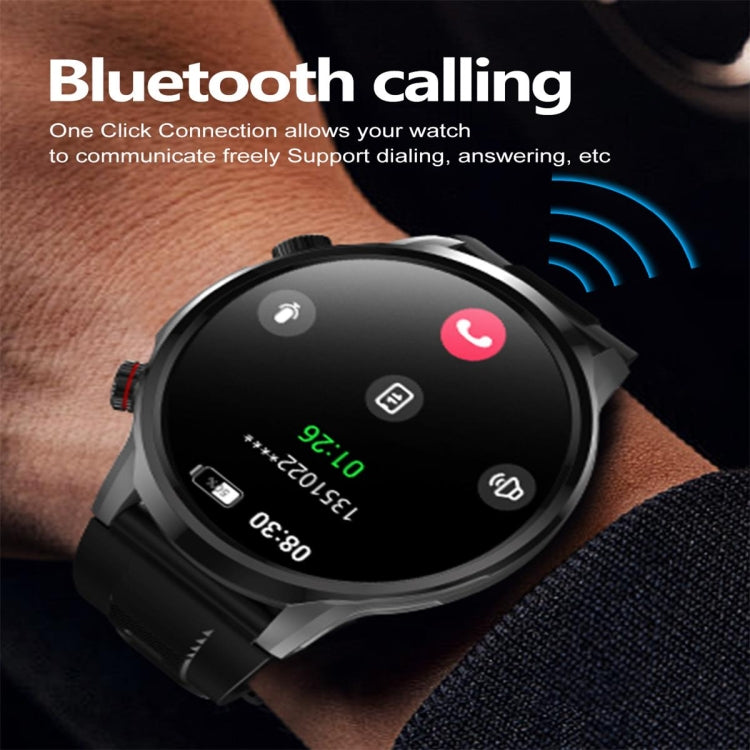 EX100 1.95 inch Color Screen Smart Watch, Support Bluetooth Call / Health Monitoring(Black) by buy2fix