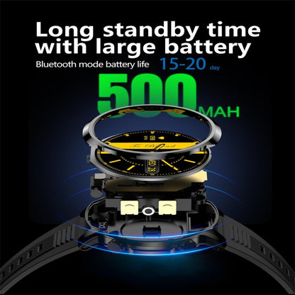 EX100 1.95 inch Color Screen Smart Watch, Support Bluetooth Call / Health Monitoring(Black) by buy2fix