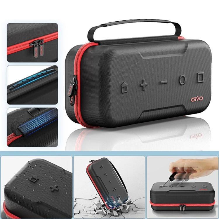 OIVO IV-SW188 Portable EVA Storage Bag for Nintendo Switch Series(Red) - Bags by OIVO | Online Shopping UK | buy2fix