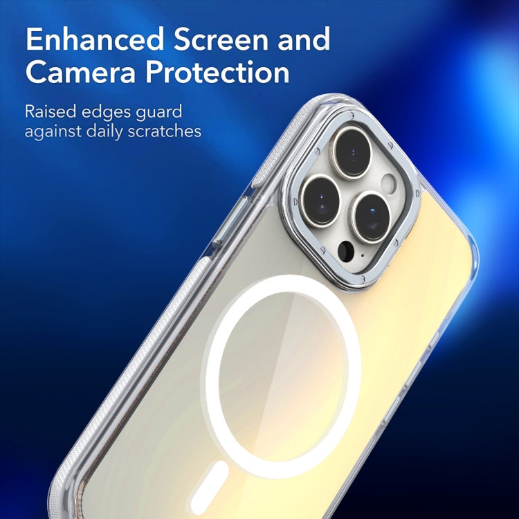 For iPhone 17 Pro Max Dual-Color Gradient Discolor MagSafe Phone Case(Purple) - iPhone 17 Pro Max Cases by buy2fix | Online Shopping UK | buy2fix