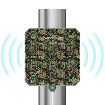 WAVLINK WN573HP3 Built-In 12dBi Directional Antenna Outdoor AX3000 Dual Band Repeater, Plug:US Plug - Wireless Routers by WAVLINK | Online Shopping UK | buy2fix
