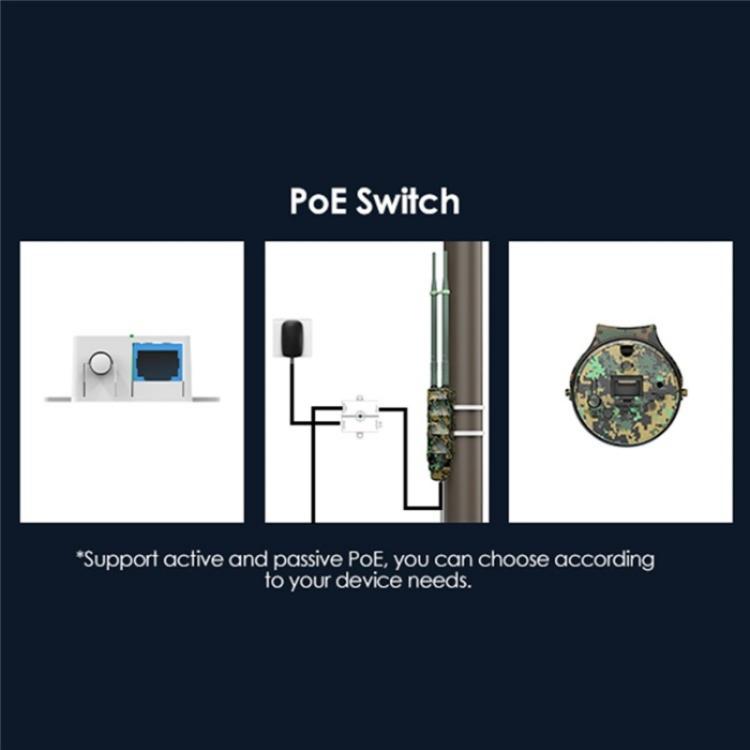 WAVLINK WN570HN2 Poe Weatherproof WiFi Extender 300Mbps High Power Outdoor Router, Plug:AU Plug - Wireless Routers by WAVLINK | Online Shopping UK | buy2fix