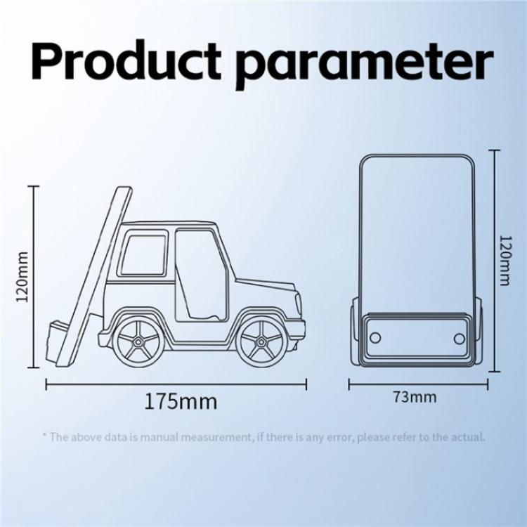 G63 Bluetooth Speaker Clock Atmosphere Light 6-in-1 Car Shape 15W Desktop Wireless Charger(White) - Wireless Charger by buy2fix | Online Shopping UK | buy2fix