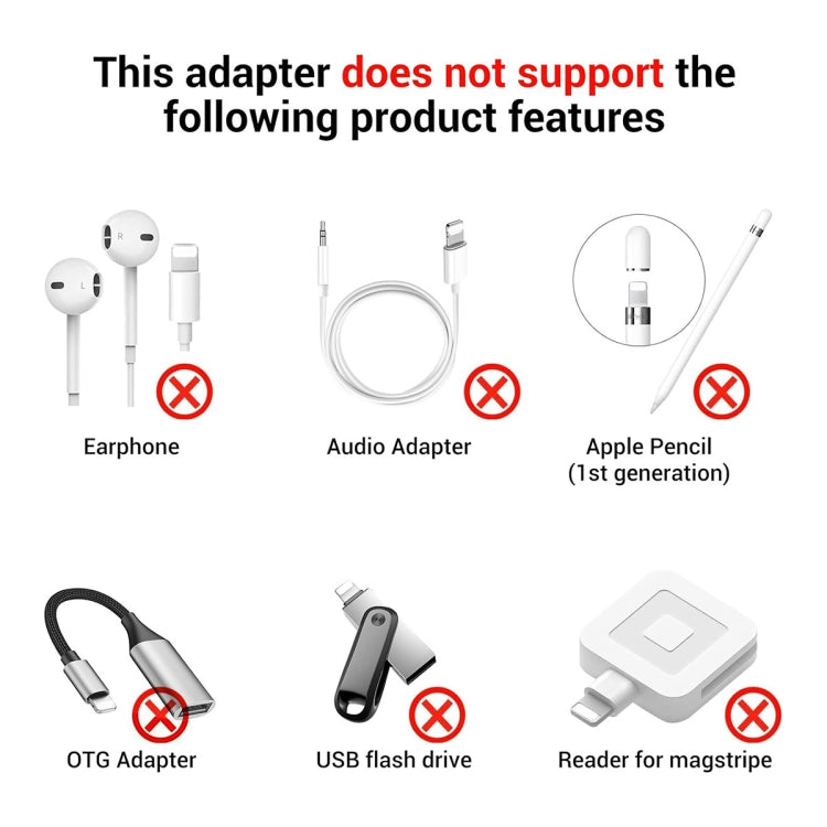 ENKAY ENK-AT121 Plastic 8 Pin to Type-C Data Transfer & Charging Adapter - Converter & Adapter by ENKAY | Online Shopping UK | buy2fix