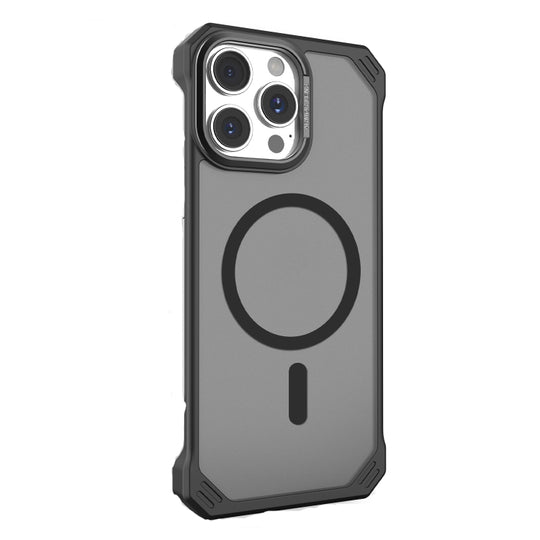 For iPhone 13 Pro Starshield Frameless MagSafe PC Phone Case(Black)