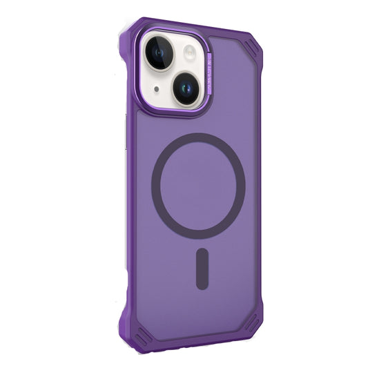 For iPhone 15 Starshield Frameless MagSafe PC Phone Case(Purple) - iPhone 15 Cases by buy2fix | Online Shopping UK | buy2fix