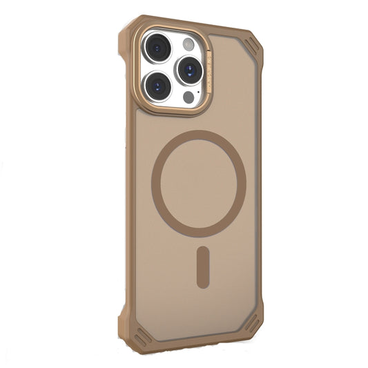 For iPhone 15 Pro Starshield Frameless MagSafe PC Phone Case(Desert Gold) - iPhone 15 Pro Cases by buy2fix | Online Shopping UK | buy2fix
