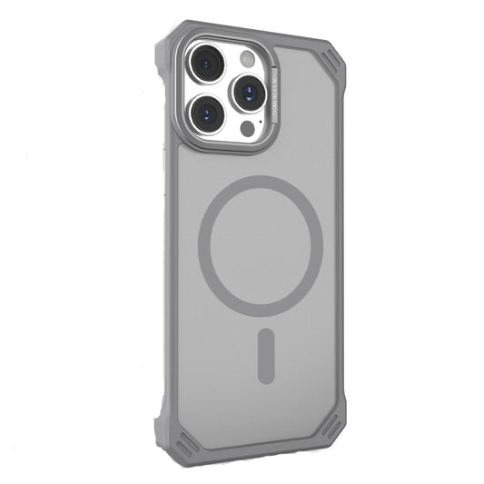 For iPhone 15 Pro Max Starshield Frameless MagSafe PC Phone Case(Grey) - iPhone 15 Pro Max Cases by buy2fix | Online Shopping UK | buy2fix