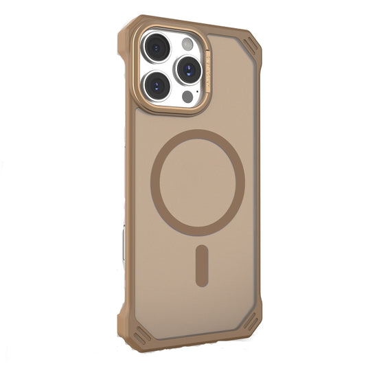 For iPhone 16 Pro Max Starshield Frameless MagSafe PC Phone Case(Desert Gold) - iPhone 16 Pro Max Cases by buy2fix | Online Shopping UK | buy2fix