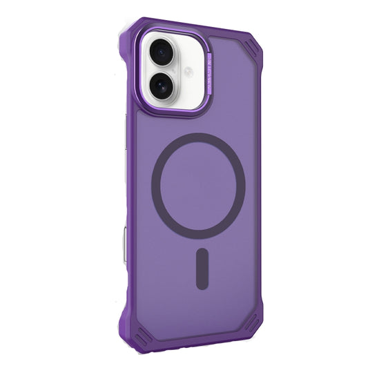 For iPhone 16 Starshield Frameless MagSafe PC Phone Case(Purple) - iPhone 16 Cases by buy2fix | Online Shopping UK | buy2fix
