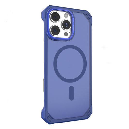 For iPhone 16 Pro Starshield Frameless MagSafe PC Phone Case(Blue) - iPhone 16 Pro Cases by buy2fix | Online Shopping UK | buy2fix