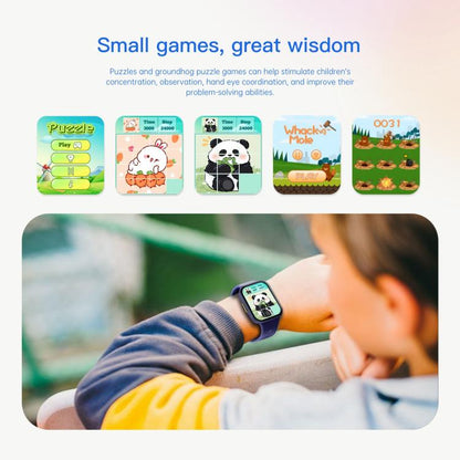 Wish 6 1.69 inch TFT Color Screen IP68 Waterproof Children Companion Smart Watch(Blue) - Smart Watches by buy2fix | Online Shopping UK | buy2fix