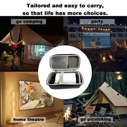 For HY300 / HY300 Pro / HY320 Portable Projector Storage Bag EVA Hard Shell Protective Case - Accessories & Parts by buy2fix | Online Shopping UK | buy2fix