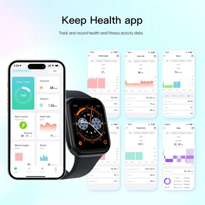 Q23 Pro 1.83 inch Color Screen IP68 Waterproof Bluetooth Call Smart Watch, Support Health Monitoring(Wine Red) - Smart Watches by buy2fix | Online Shopping UK | buy2fix