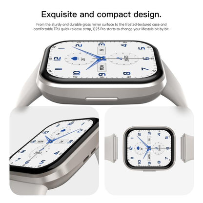 Q23 Pro 1.83 inch Color Screen IP68 Waterproof Bluetooth Call Smart Watch, Support Health Monitoring(Blue) - Smart Watches by buy2fix | Online Shopping UK | buy2fix