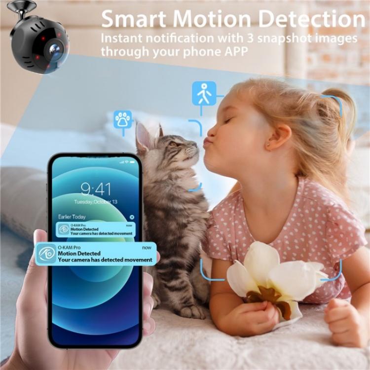 L30 Home Security Real Time Playback Panoramic View Phone Monitoring Mini Intelligent WiFi Camera - Mini Camera by buy2fix | Online Shopping UK | buy2fix