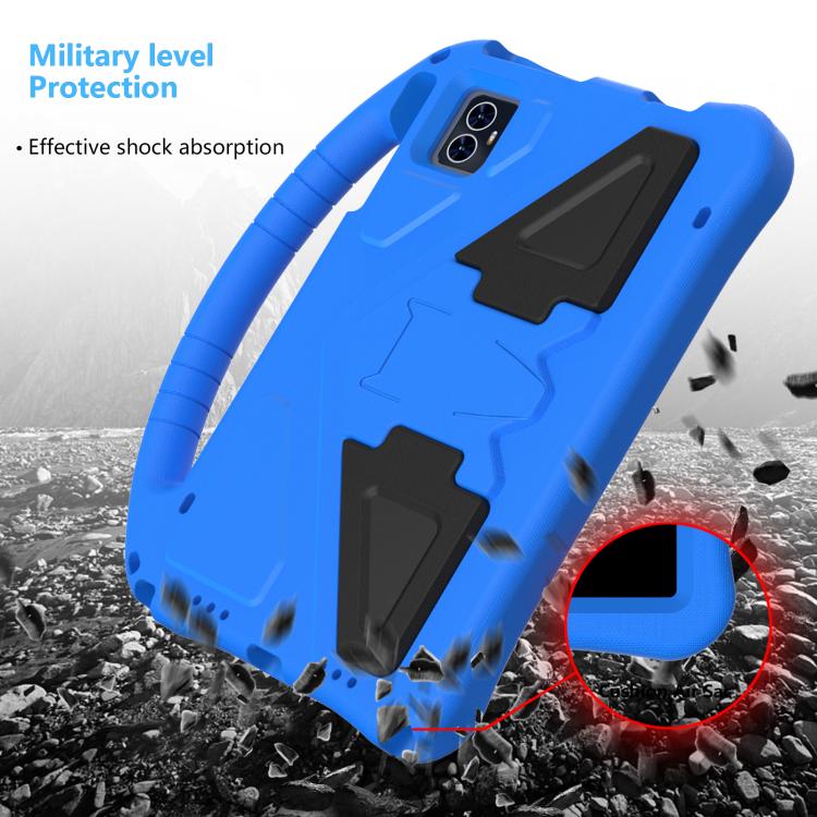 For onn. 10.1 Tablet Gen 4 2024 EVA Shockproof Tablet Case with Holder(Blue) - Others by buy2fix | Online Shopping UK | buy2fix