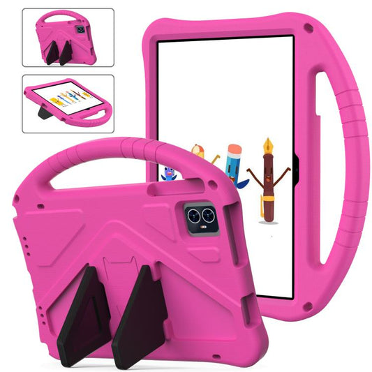 For onn. 10.1 Tablet Gen 4 2024 EVA Shockproof Tablet Case with Holder(RoseRed) - Others by buy2fix | Online Shopping UK | buy2fix