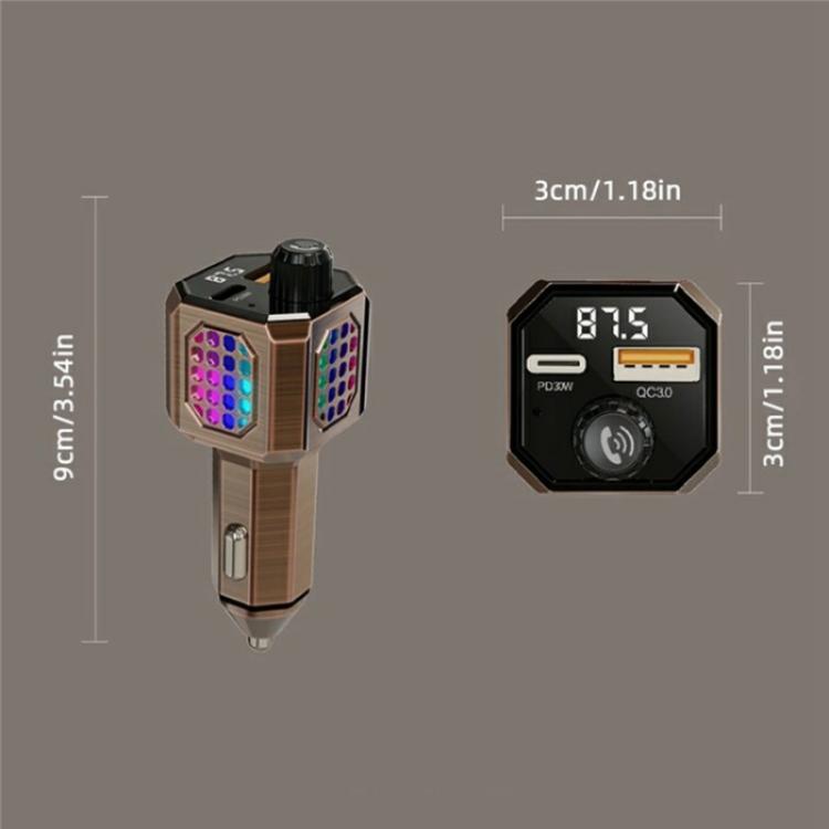 C70 Car Cigarette Lighter Charger Adapter Zinc Alloy PD 30W Fast Charging - Car Charger by buy2fix | Online Shopping UK | buy2fix