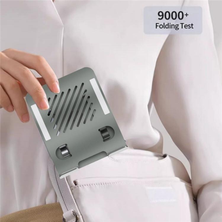 L8 2 in 1 360 Degree Rotating Foldable Desktop Phone Tablet Metal Cooling Holder - Desktop Holder by buy2fix | Online Shopping UK | buy2fix