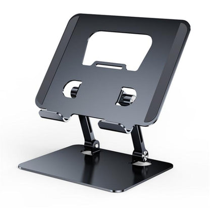 J18S 360 Degree Rotation Desktop Phone Tablet Alloy Steel Holder(Grey) - Desktop Holder by buy2fix | Online Shopping UK | buy2fix
