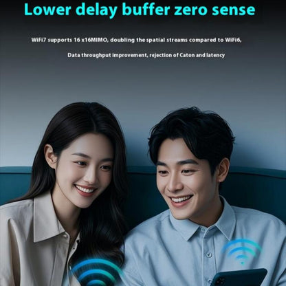 BE6500 Wireless Network Card Driver Free 6500M Tri Band WiFi 7 USB 3.0  Adapter for PC - USB Network Adapter by buy2fix | Online Shopping UK | buy2fix