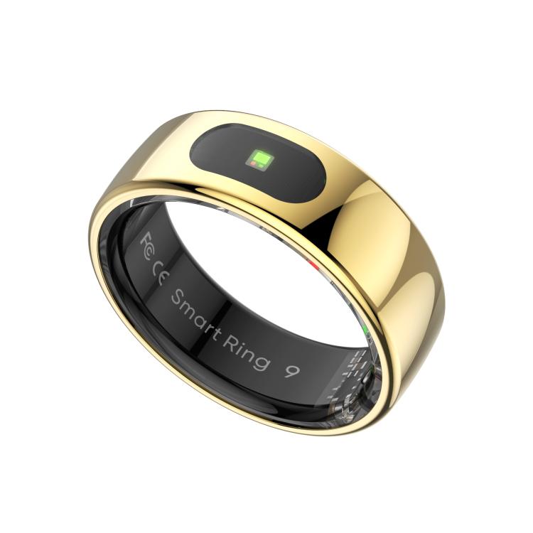 R08 SIZE 7 Smart Ring, Support Heart Rate / Blood Oxygen / Sleep / Multiple Sports Modes(Gold) - Smart Rings / Smart Telephones by buy2fix | Online Shopping UK | buy2fix