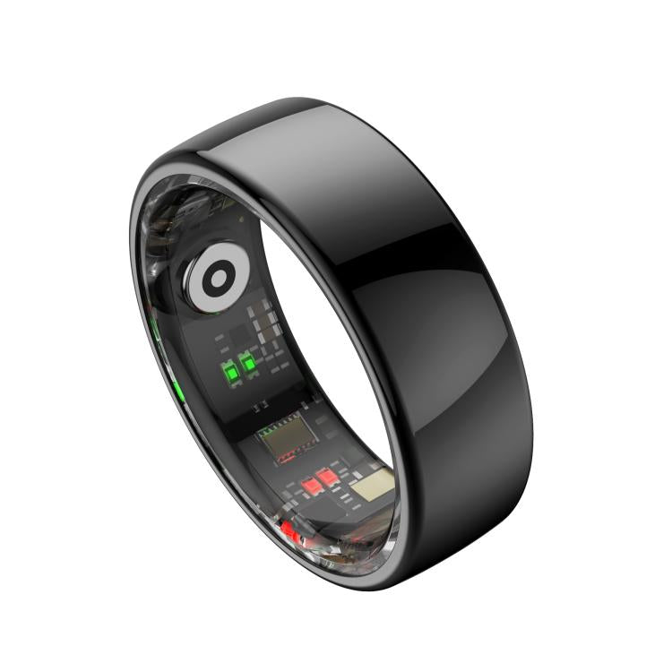 R08 SIZE 8 Smart Ring, Support Heart Rate / Blood Oxygen / Sleep / Multiple Sports Modes(Black) - Smart Rings / Smart Telephones by buy2fix | Online Shopping UK | buy2fix
