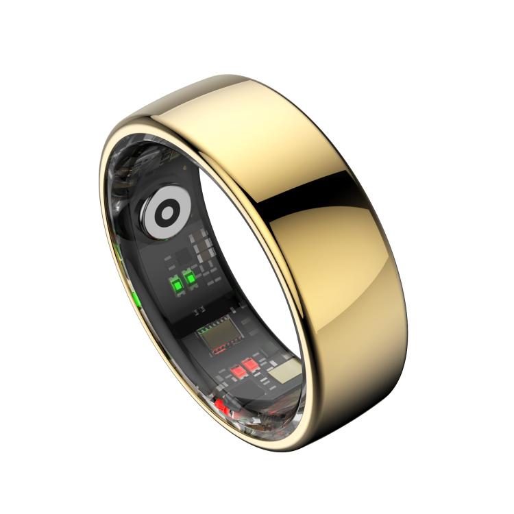 R08 SIZE 8 Smart Ring, Support Heart Rate / Blood Oxygen / Sleep / Multiple Sports Modes(Gold) - Smart Rings / Smart Telephones by buy2fix | Online Shopping UK | buy2fix