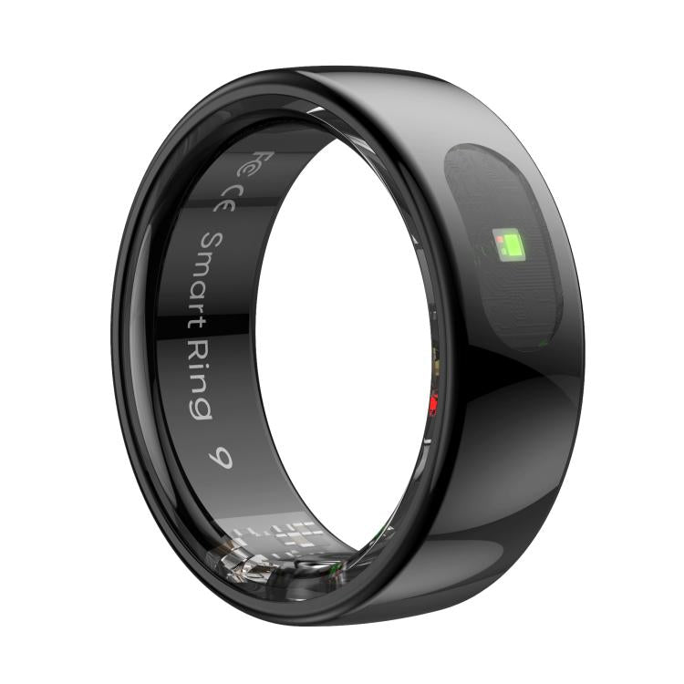 R08 SIZE 12 Smart Ring, Support Heart Rate / Blood Oxygen / Sleep / Multiple Sports Modes(Black) - Smart Rings / Smart Telephones by buy2fix | Online Shopping UK | buy2fix