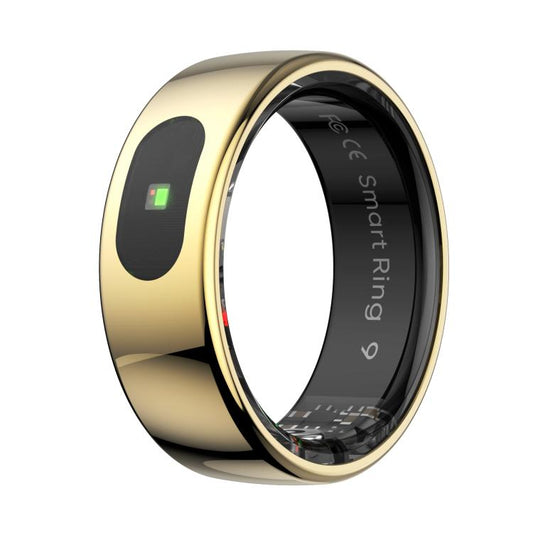 R08 SIZE 12 Smart Ring, Support Heart Rate / Blood Oxygen / Sleep / Multiple Sports Modes(Gold) - Smart Rings / Smart Telephones by buy2fix | Online Shopping UK | buy2fix