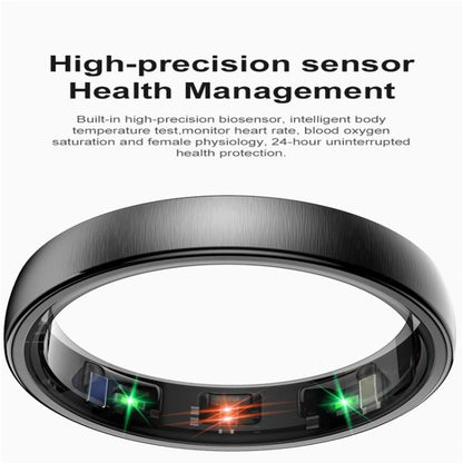 R10 SIZE 10 Smart Ring, Support Heart Rate / Blood Oxygen / Sleep / Multiple Sports Modes(Black) - Smart Rings / Smart Telephones by buy2fix | Online Shopping UK | buy2fix