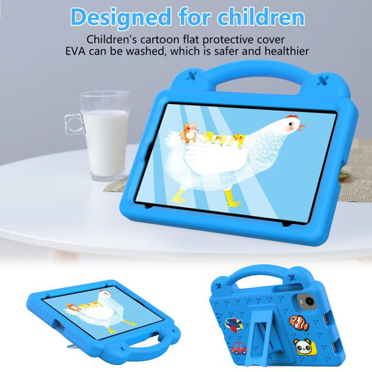 For Alldocube iPlay 60 Mini Turbo 2024 Handle Kickstand Children EVA Shockproof Tablet Case(Sky Blue) - CUBE by buy2fix | Online Shopping UK | buy2fix
