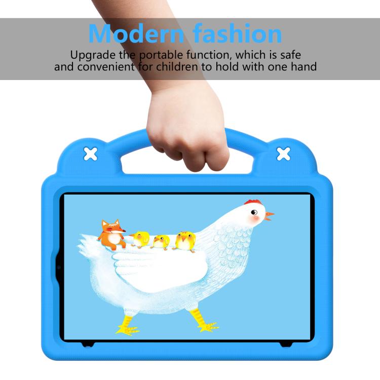 For Alldocube iPlay 50 Mini Pro 2023 8.4 Handle Kickstand Children EVA Shockproof Tablet Case(Sky Blue) - CUBE by buy2fix | Online Shopping UK | buy2fix