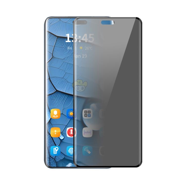For Huawei nova 12 Pro / 12 Ultra ENKAY Hat-Prince Heat Bending Privacy Screen Tempered Glass Film - Huawei Tempered Glass by ENKAY | Online Shopping UK | buy2fix