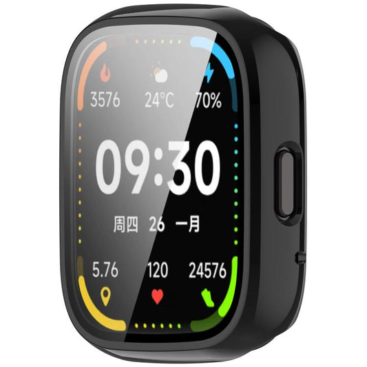 For Lexin Watch 3 Tempered Film Integrated PC Watch Protective Case(Black) - Watch Case by buy2fix | Online Shopping UK | buy2fix