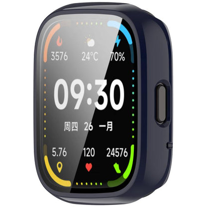 For Lexin Watch 3 Tempered Film Integrated PC Watch Protective Case(Ink Blue) - Watch Case by buy2fix | Online Shopping UK | buy2fix